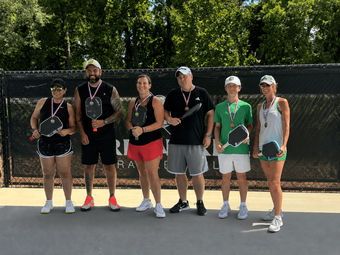 Mixed Doubles 3.5-4.0 12-49 medal winners at Greene Ridge Pickleball Inaugural Open in Snow Hill North Carolina